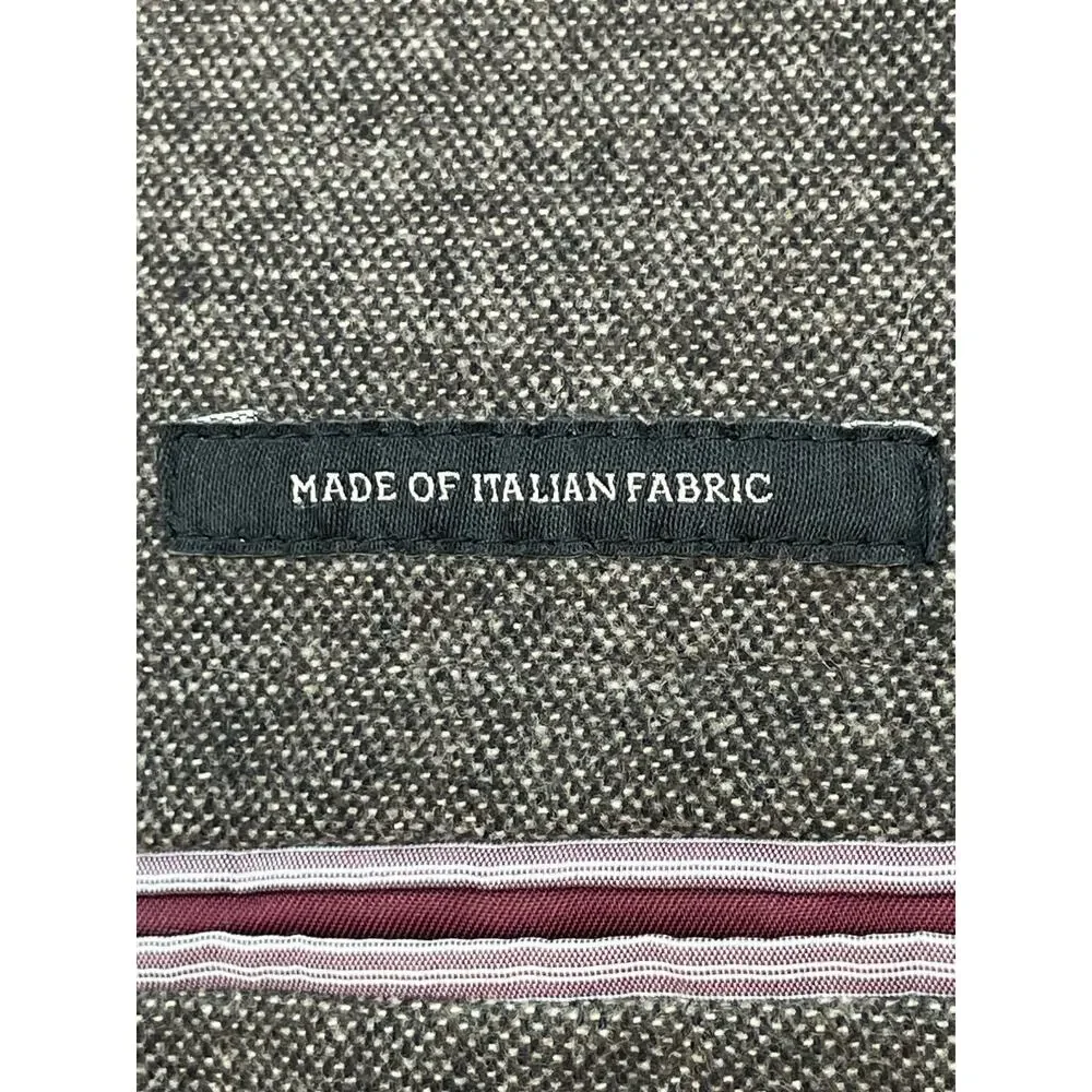 Banana Republic Blazer Mens‎ 44R Speckled 100% Cotton Elbow Patch Single Breast